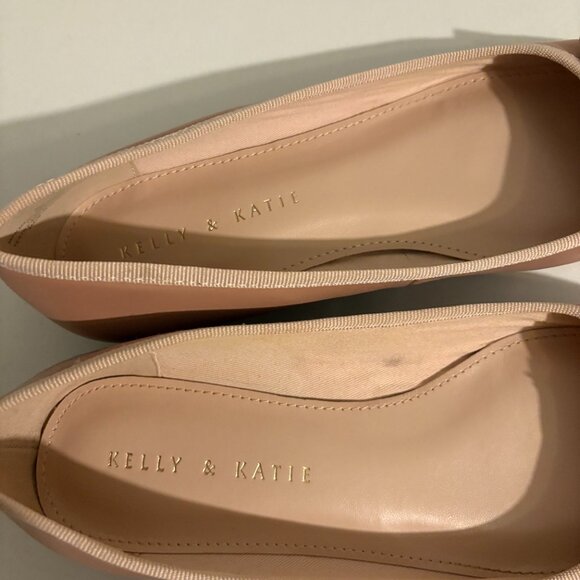 Kelly and Katie Pink Nude Flats Size 8 Womens - Picture 3 of 4